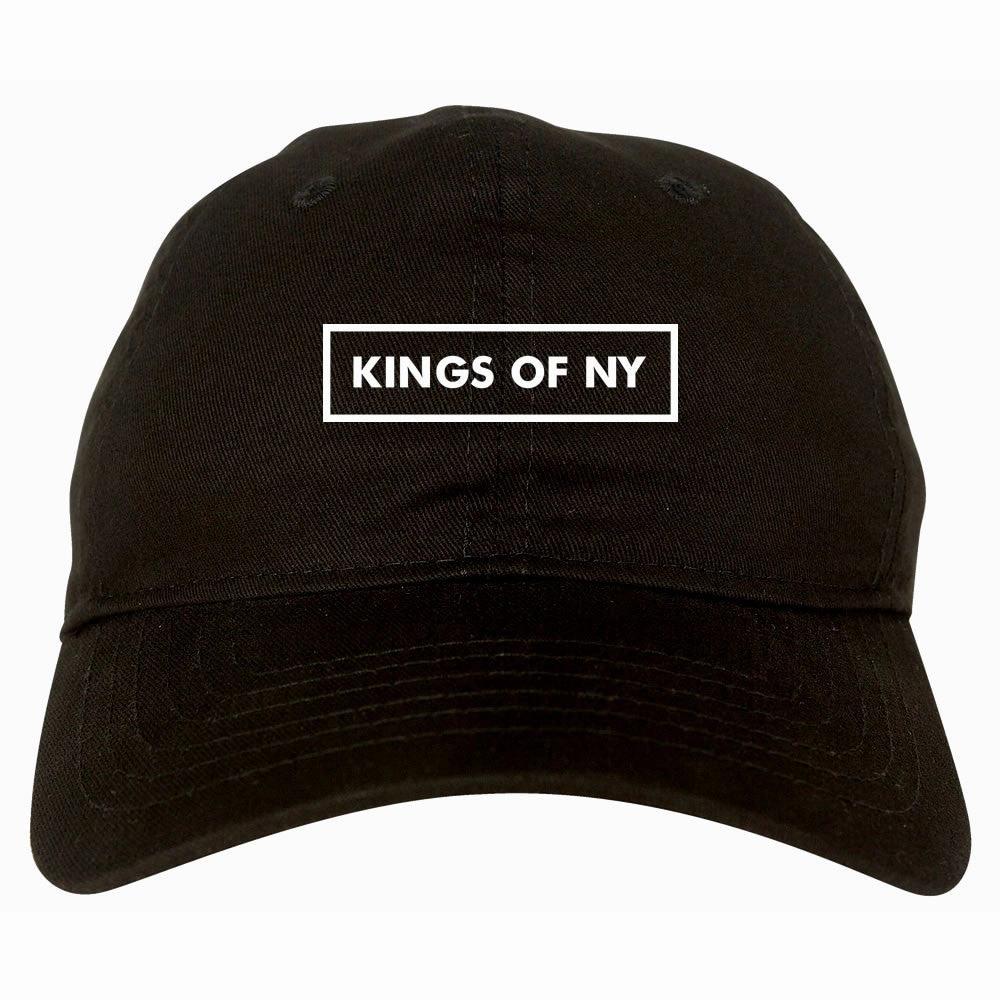 Outline Box Logo Football Dad Hat Cap