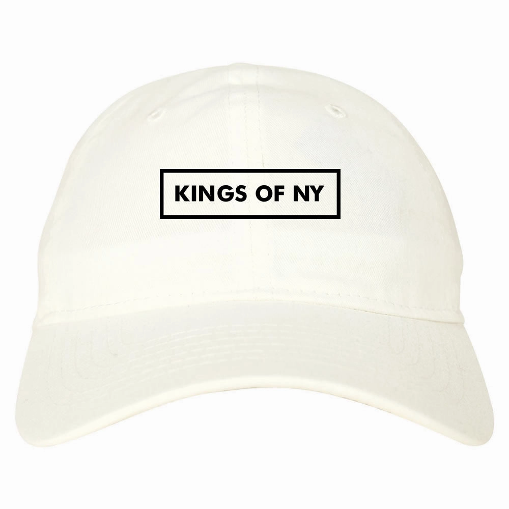 Outline Box Logo Football Dad Hat Cap