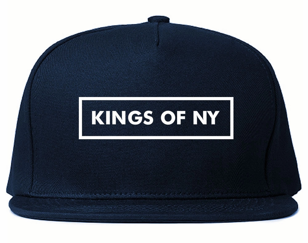 Outline Box Logo Football Snapback Hat Cap