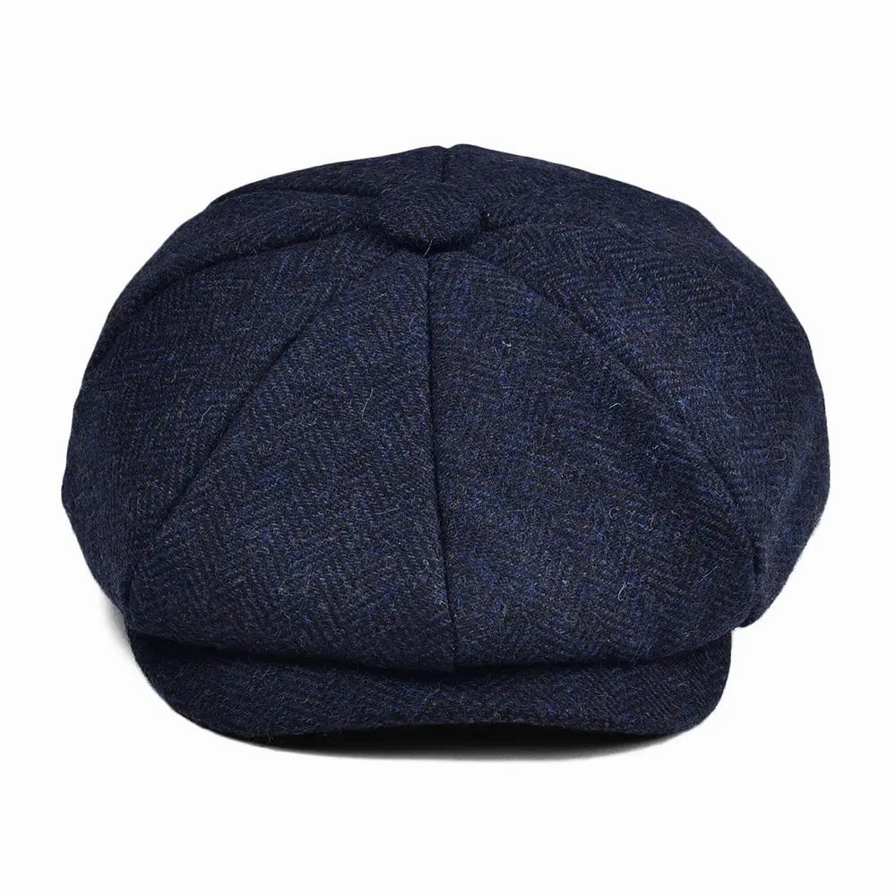 Oxford Kids Tweed Wool Newsboy Cap