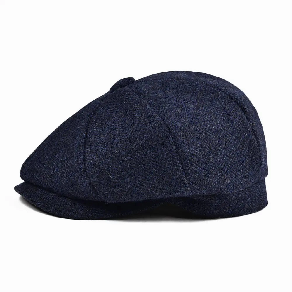 Oxford Kids Tweed Wool Newsboy Cap