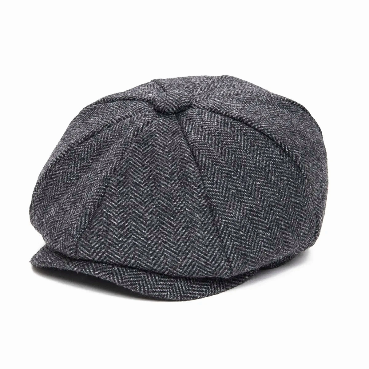 Oxford Kids Tweed Wool Newsboy Cap