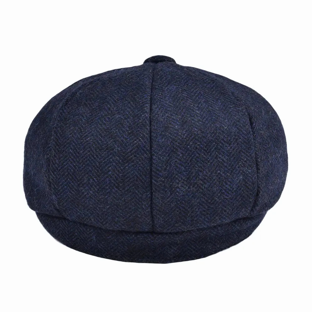 Oxford Kids Tweed Wool Newsboy Cap