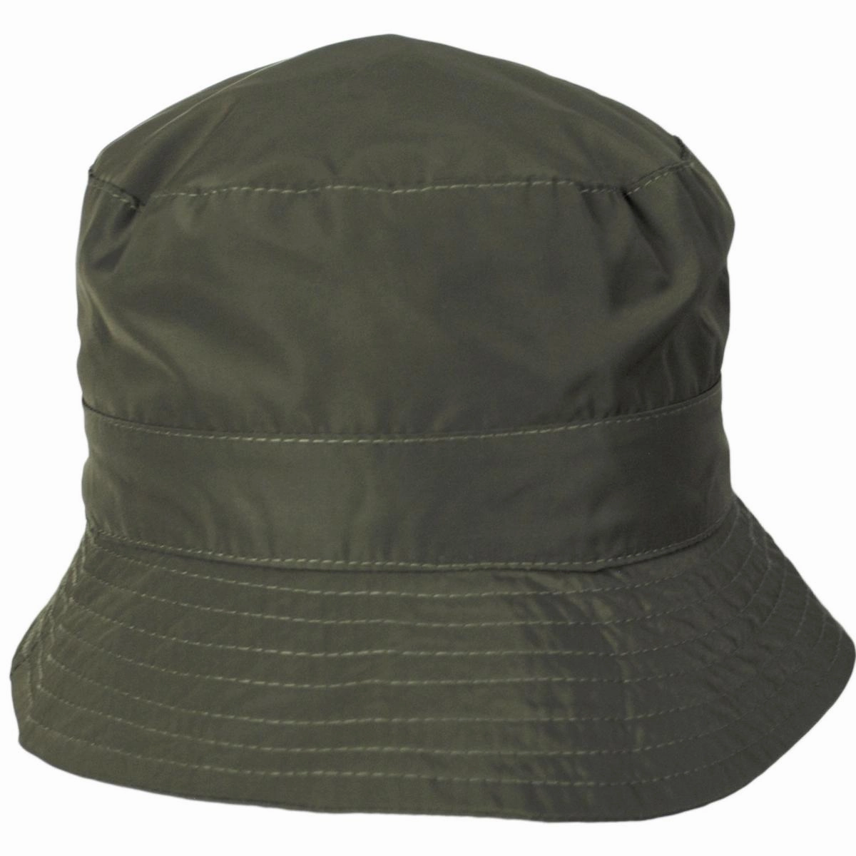 Packable Nylon Rain Bucket Hat