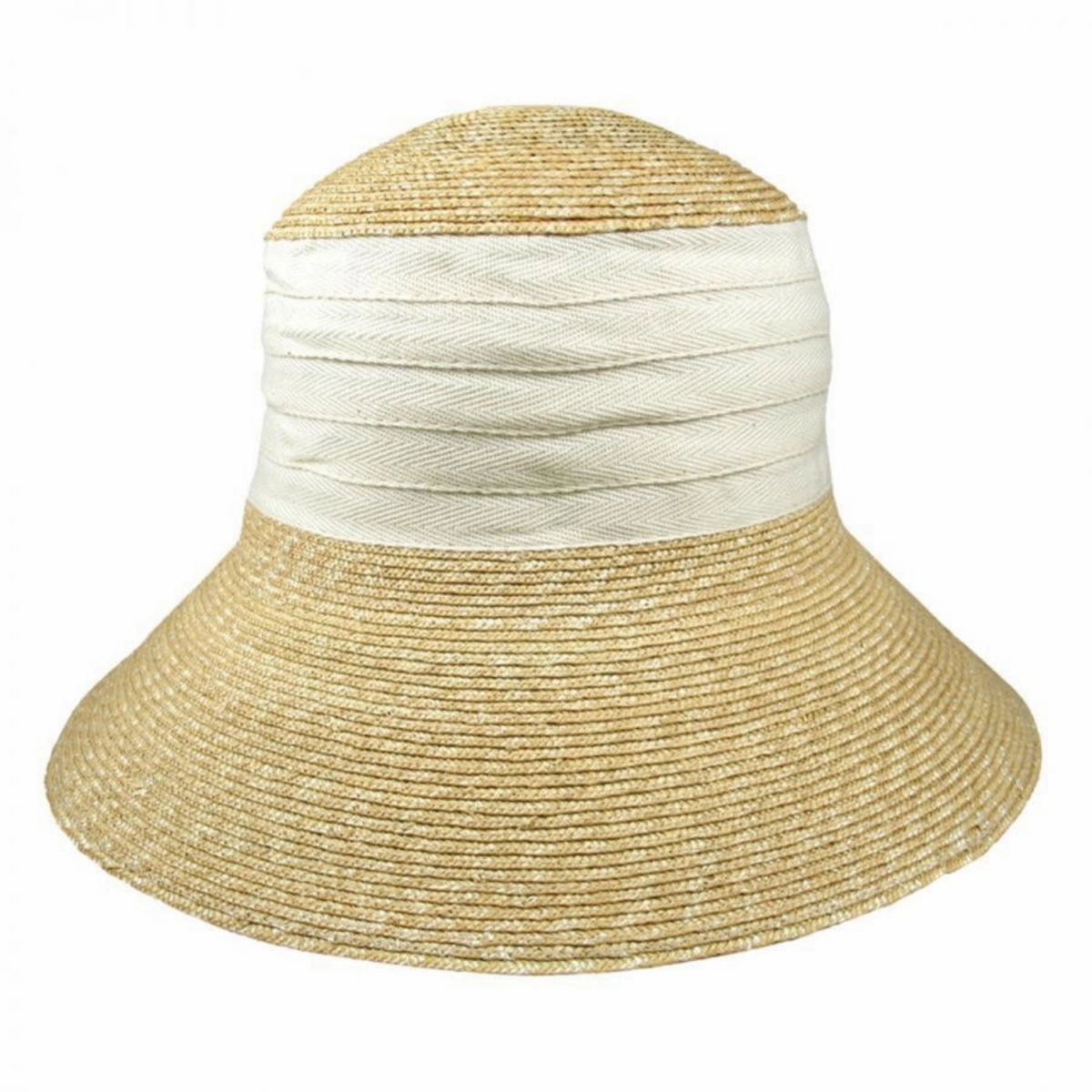 Packable Wheat Straw Sun Hat