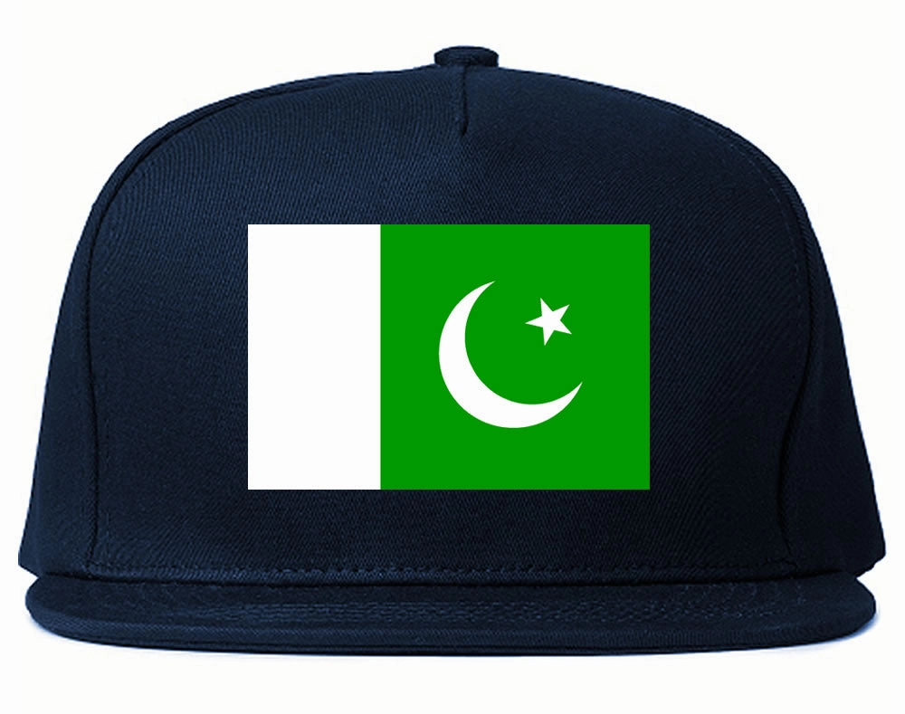 Pakistan Flag Country Printed Snapback Hat Cap