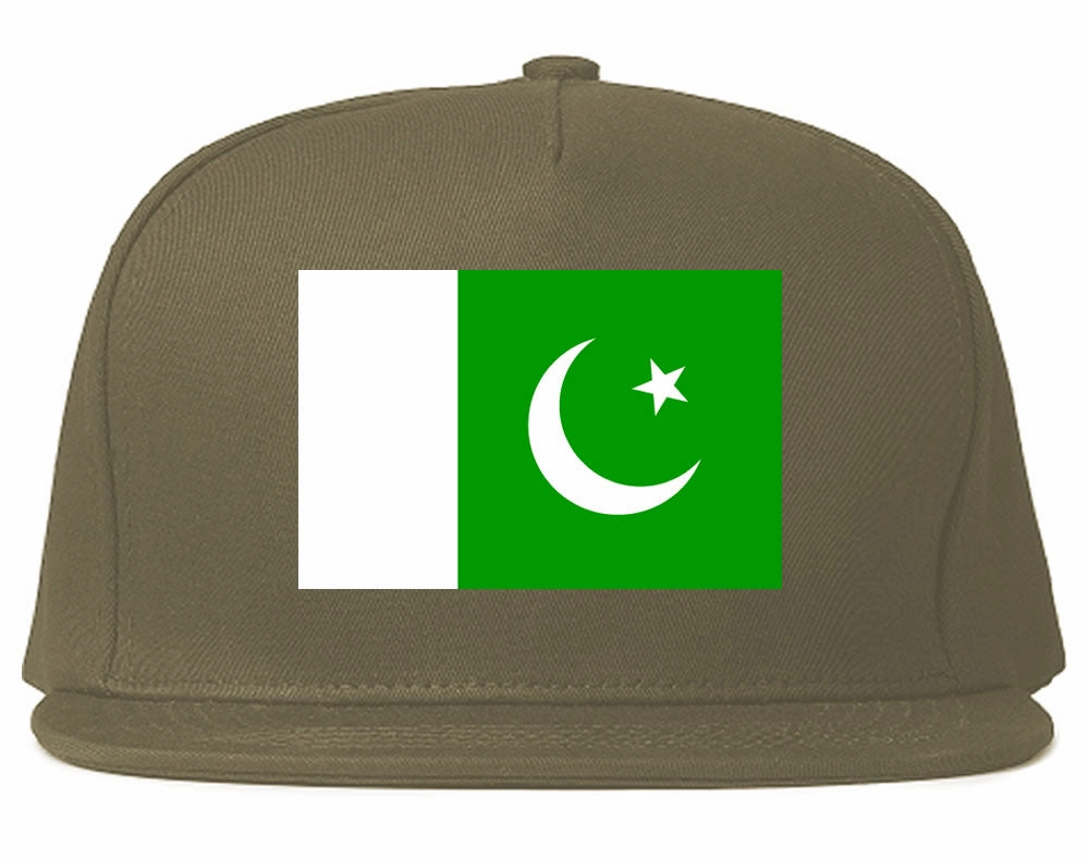 Pakistan Flag Country Printed Snapback Hat Cap