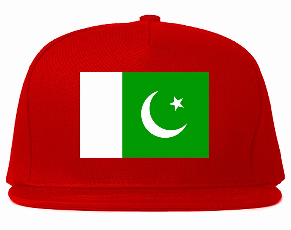 Pakistan Flag Country Printed Snapback Hat Cap