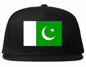 Pakistan Flag Country Printed Snapback Hat Cap