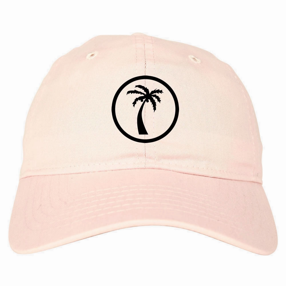 Palm Tree Chest Logo Dad Hat Cap