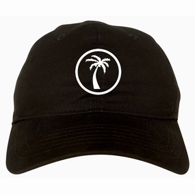 Palm Tree Chest Logo Dad Hat Cap