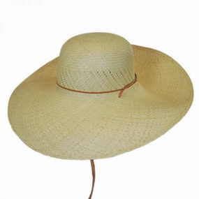 Panama Straw Wide Brim Hat