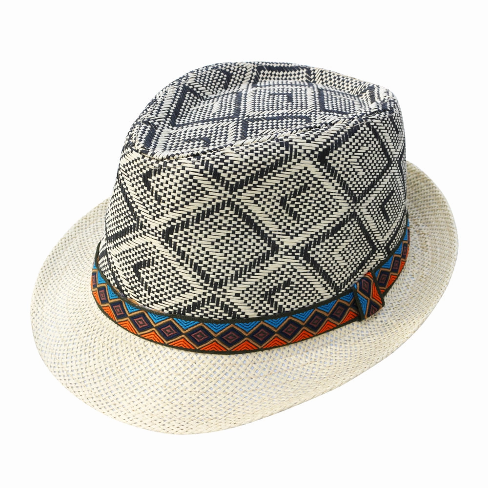 Panama Summer Trilby Hat