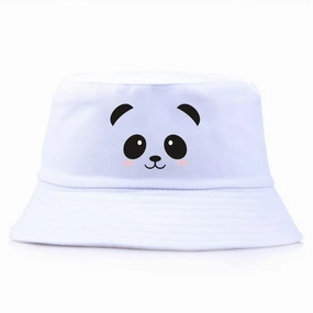 Panda Bear Cotton Bucket Hat