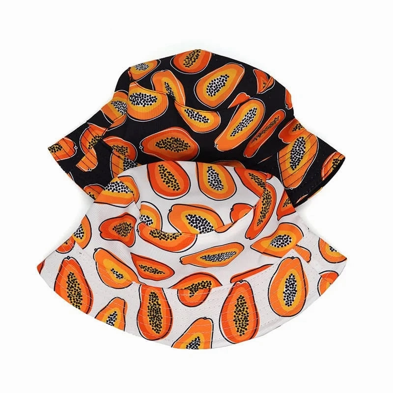 Papaya Reversible Bucket Hat