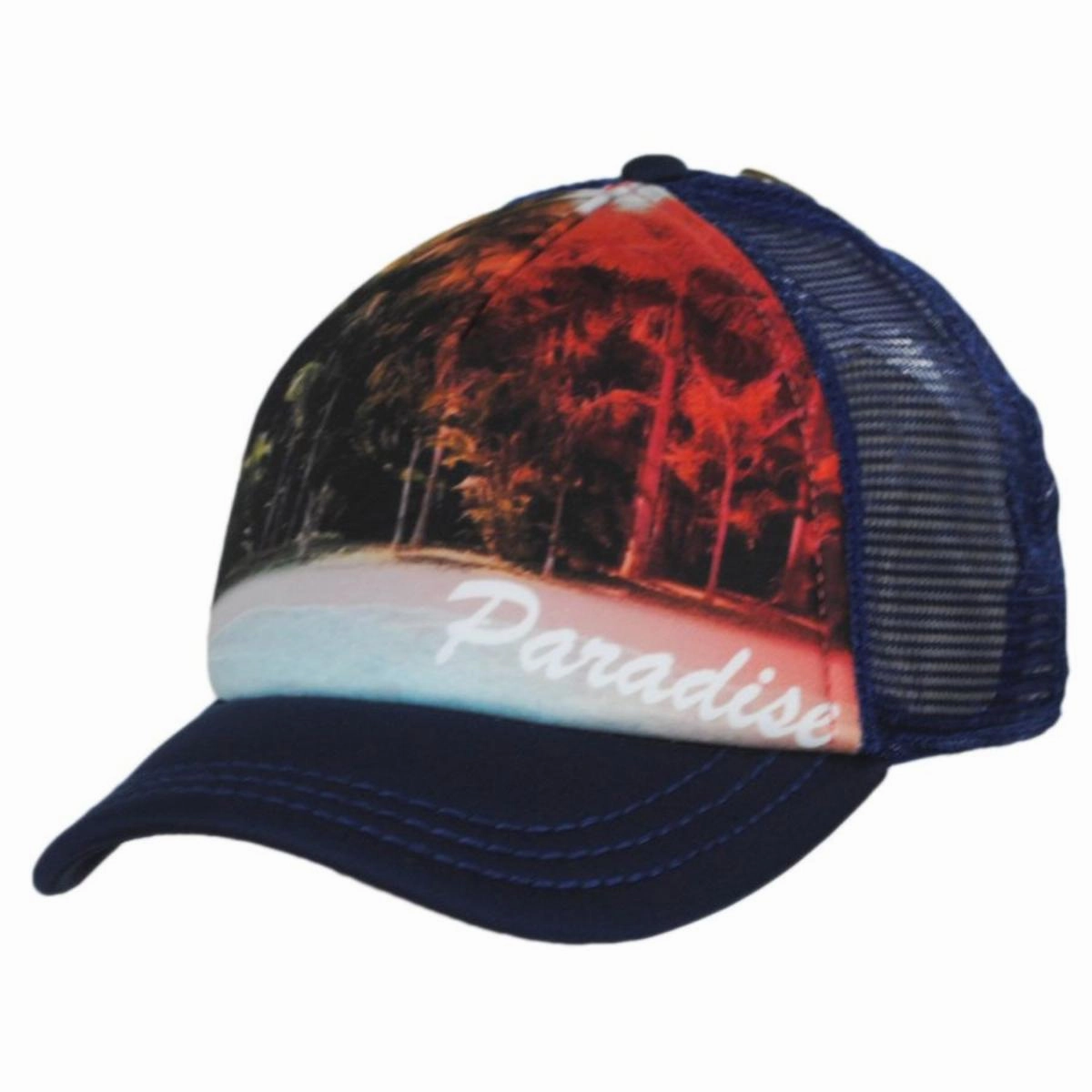 Paradise Foam Mesh Snapback Trucker Cap