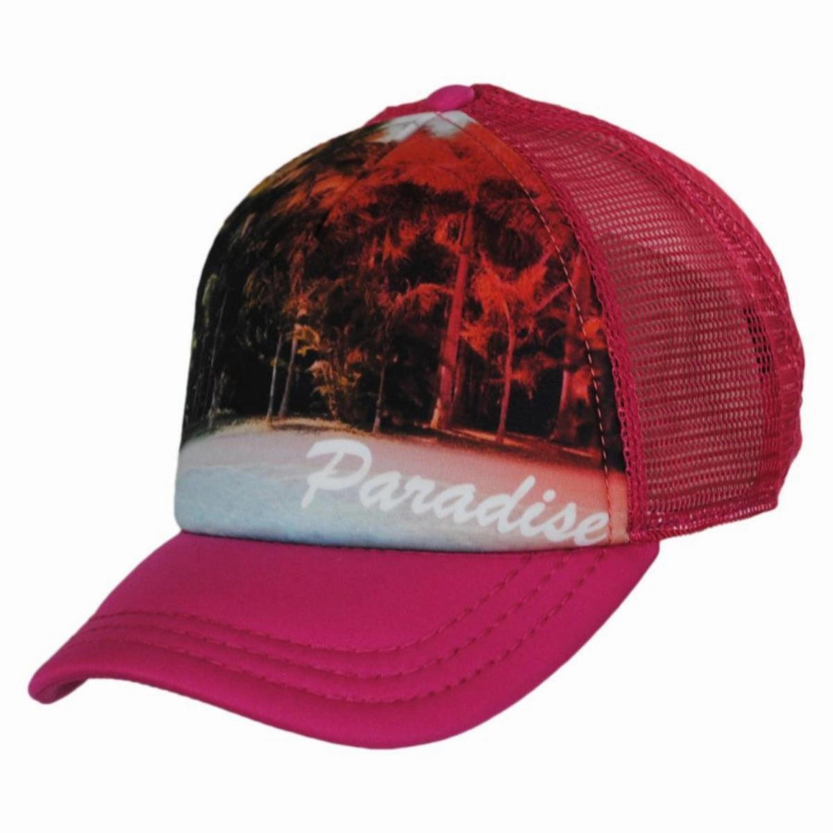 Paradise Foam Mesh Snapback Trucker Cap