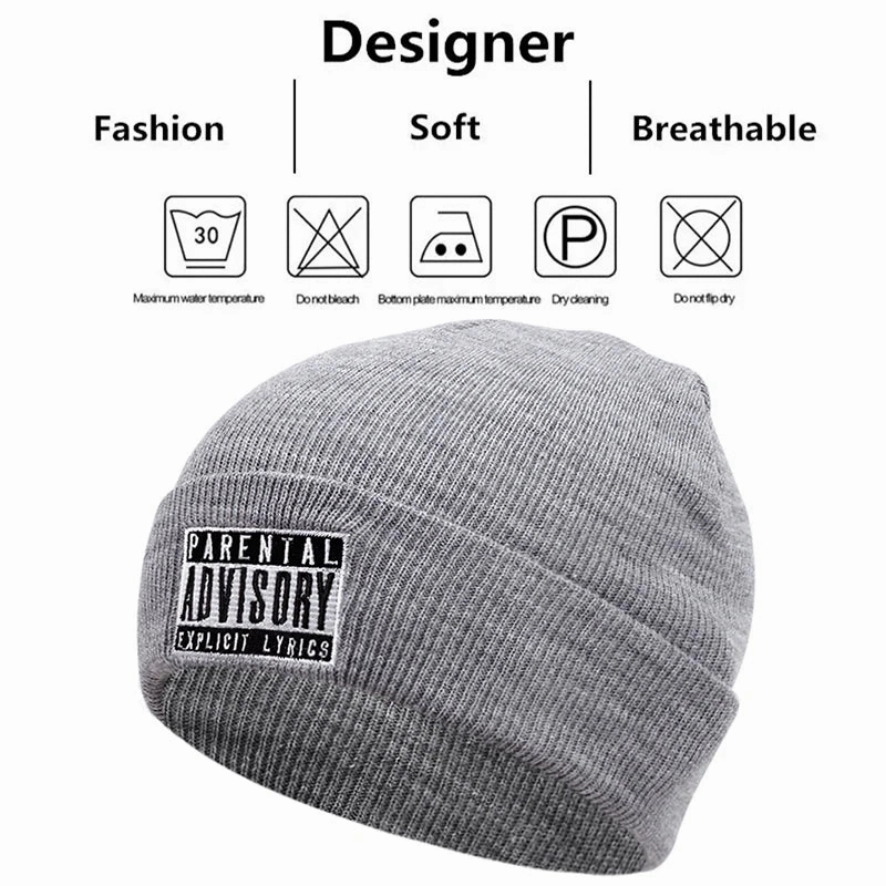 Parental Advisory Explicit Lyrics Cotton Beanie