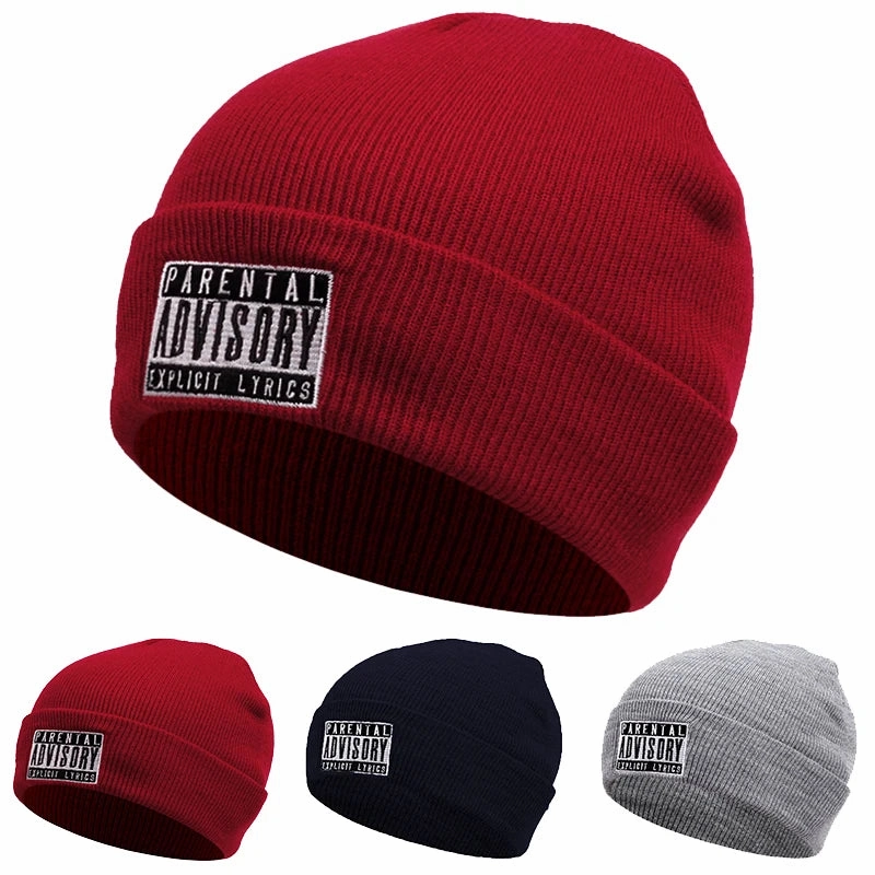 Parental Advisory Explicit Lyrics Cotton Beanie