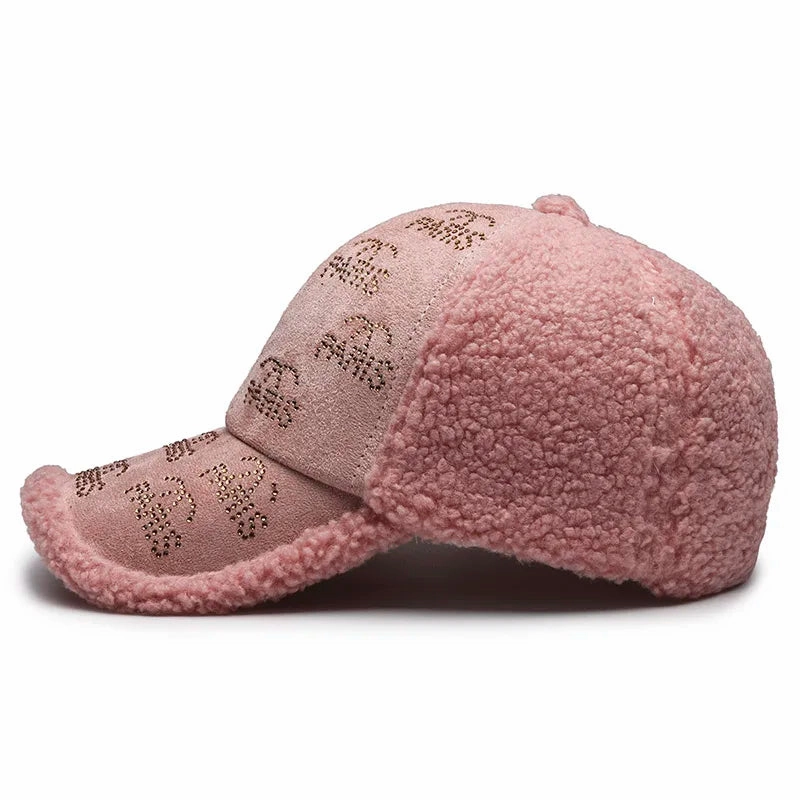 Paris Fur Baseball Cap