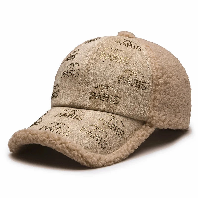 Paris Fur Baseball Cap