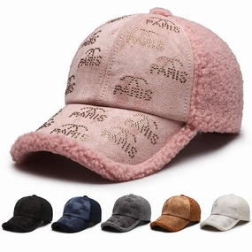 Paris Fur Baseball Cap