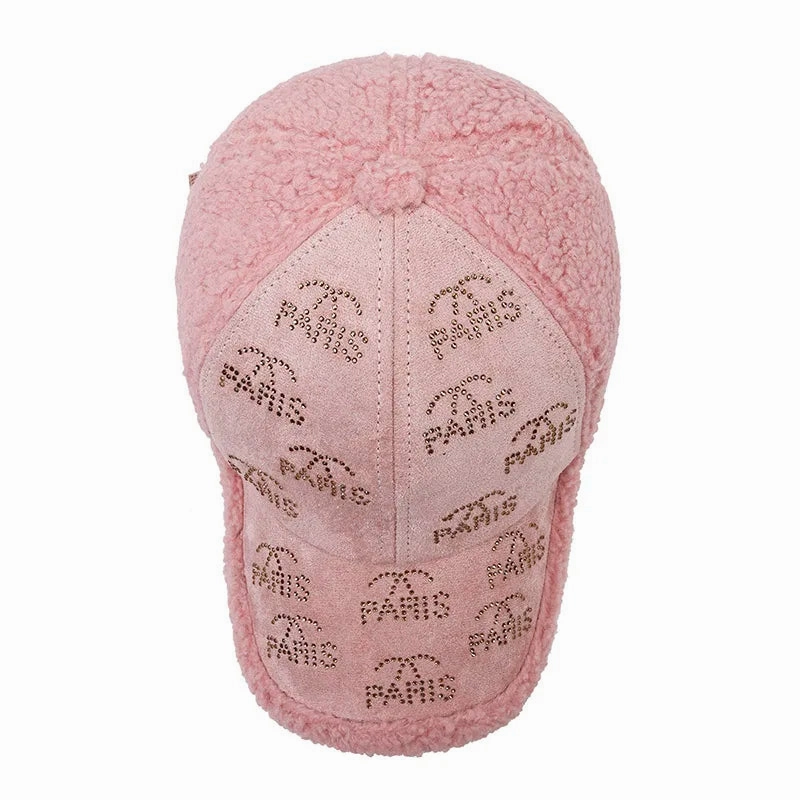 Paris Fur Baseball Cap