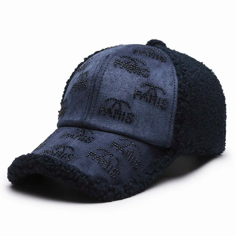 Paris Fur Baseball Cap
