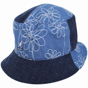 Patchwork Mashup Denim Cotton Bucket Hat