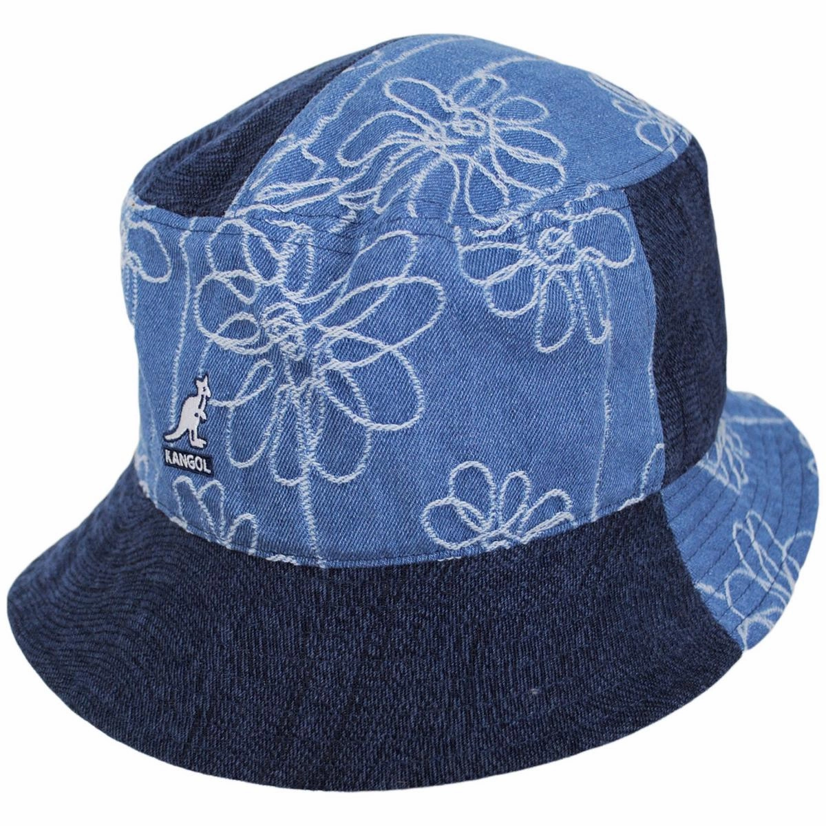 Patchwork Mashup Denim Cotton Bucket Hat