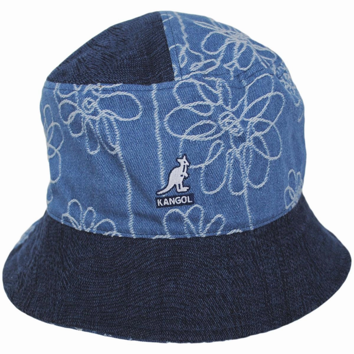 Patchwork Mashup Denim Cotton Bucket Hat