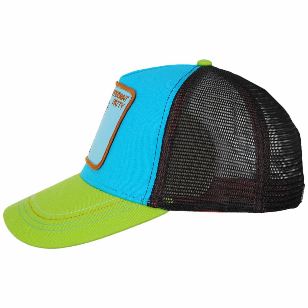 Peppermint Patty Mesh Trucker Snapback Baseball Cap