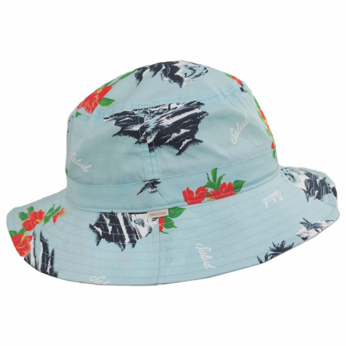 Petra Luau Print Packable Bucket Hat
