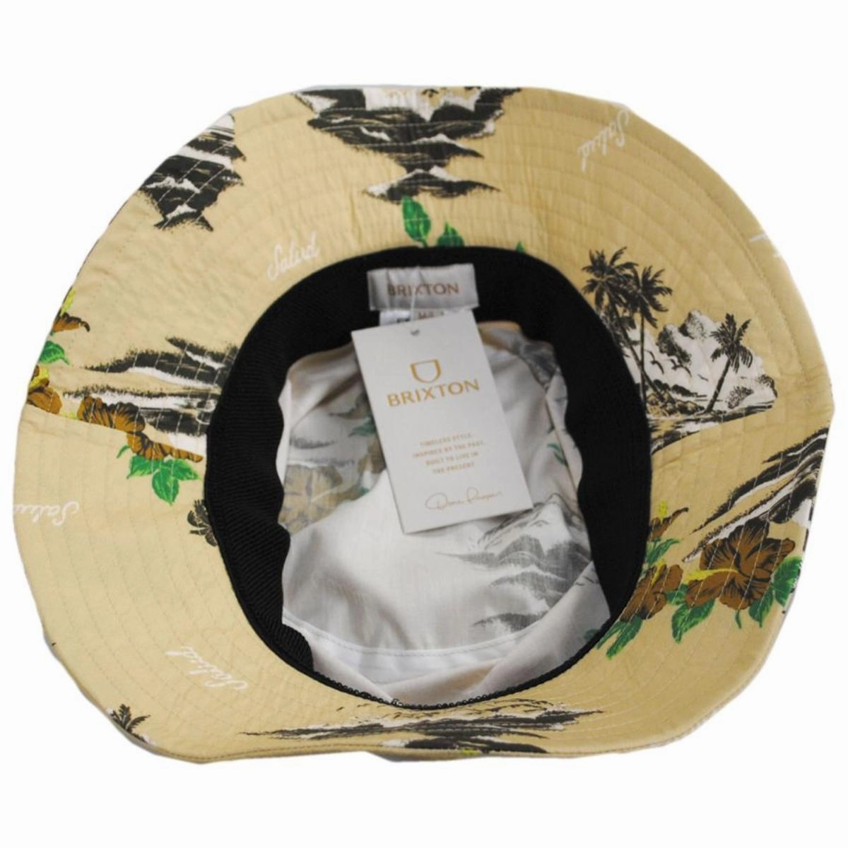 Petra Luau Print Packable Bucket Hat