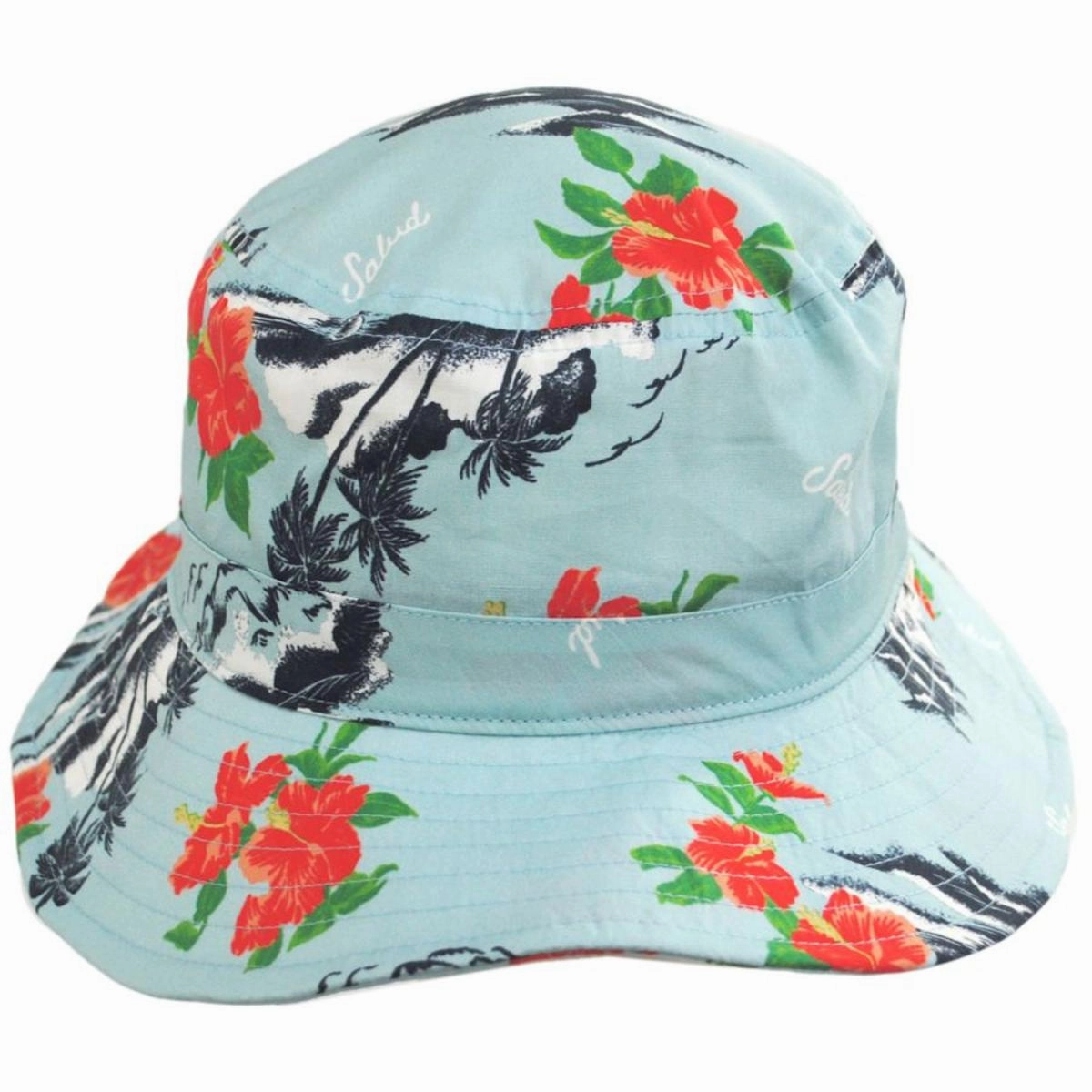 Petra Luau Print Packable Bucket Hat