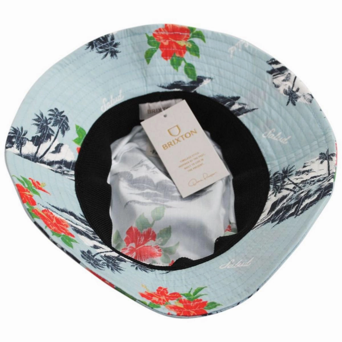 Petra Luau Print Packable Bucket Hat