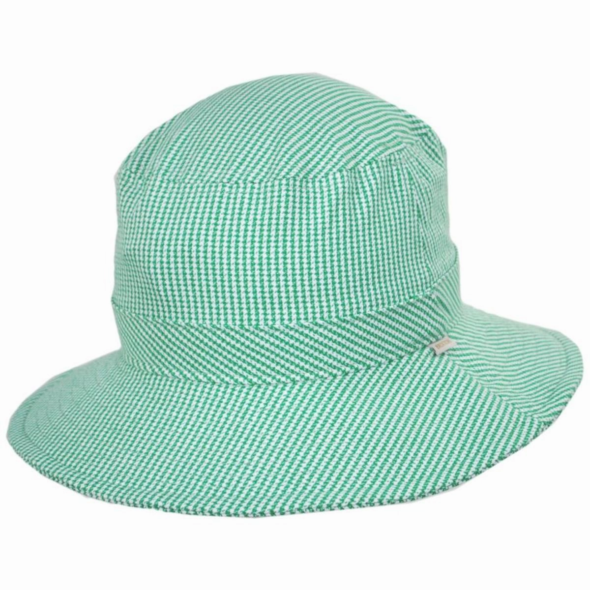 Petra Two-Tone Cotton Packable Bucket Hat