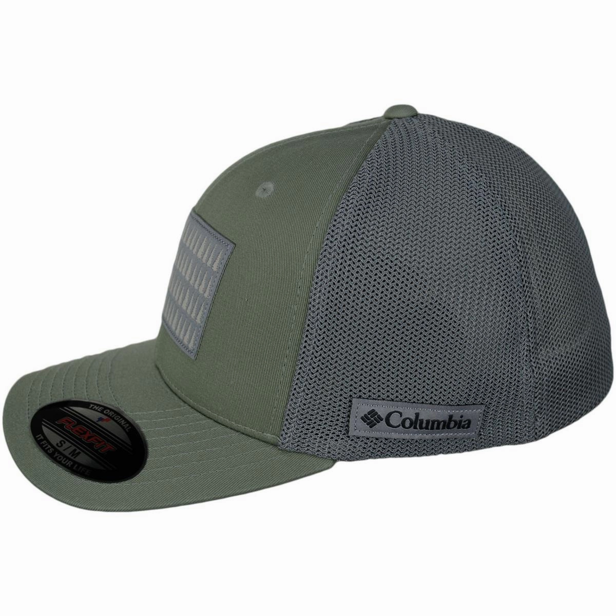 PFG Fish Flag Mesh Flexfit Fitted Baseball Cap