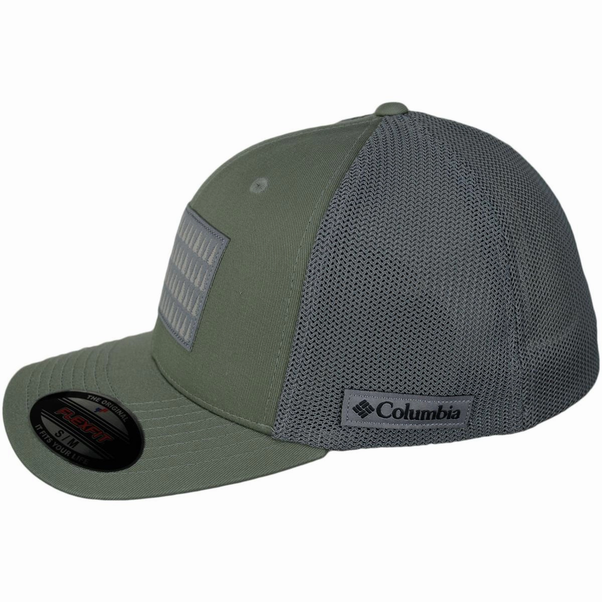 PFG Fish Flag Mesh Flexfit Fitted Baseball Cap