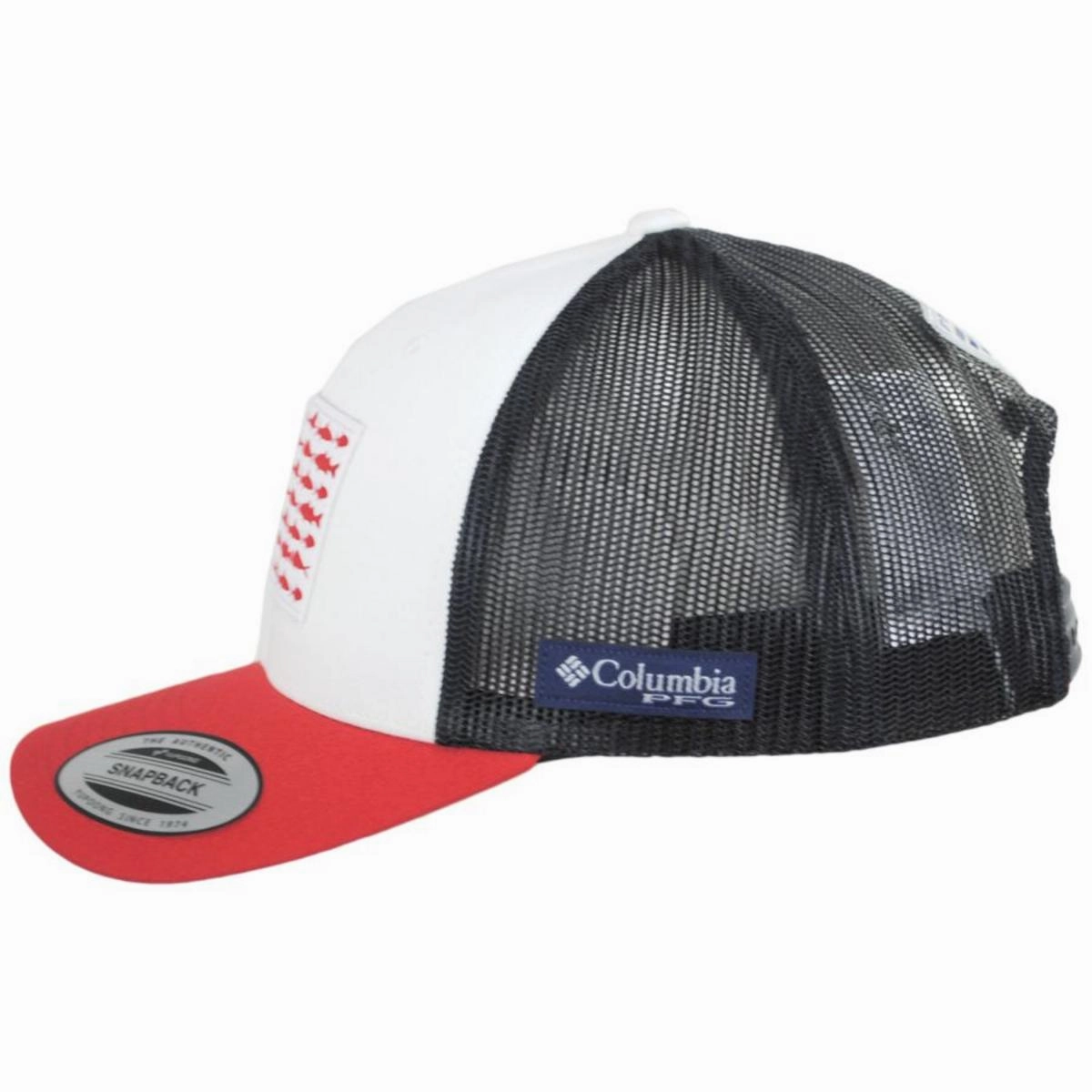 PFG Fish Flag Mesh Snapback Baseball Cap