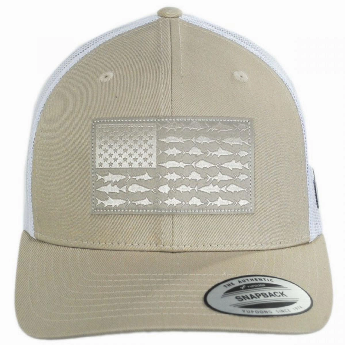 PFG Fish Flag Mesh Snapback Baseball Cap
