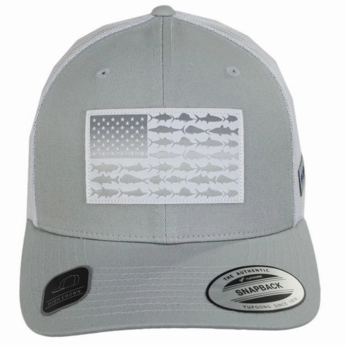 PFG Fish Flag Mesh Snapback Baseball Cap