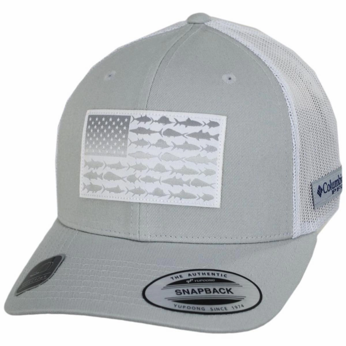 PFG Fish Flag Mesh Snapback Baseball Cap