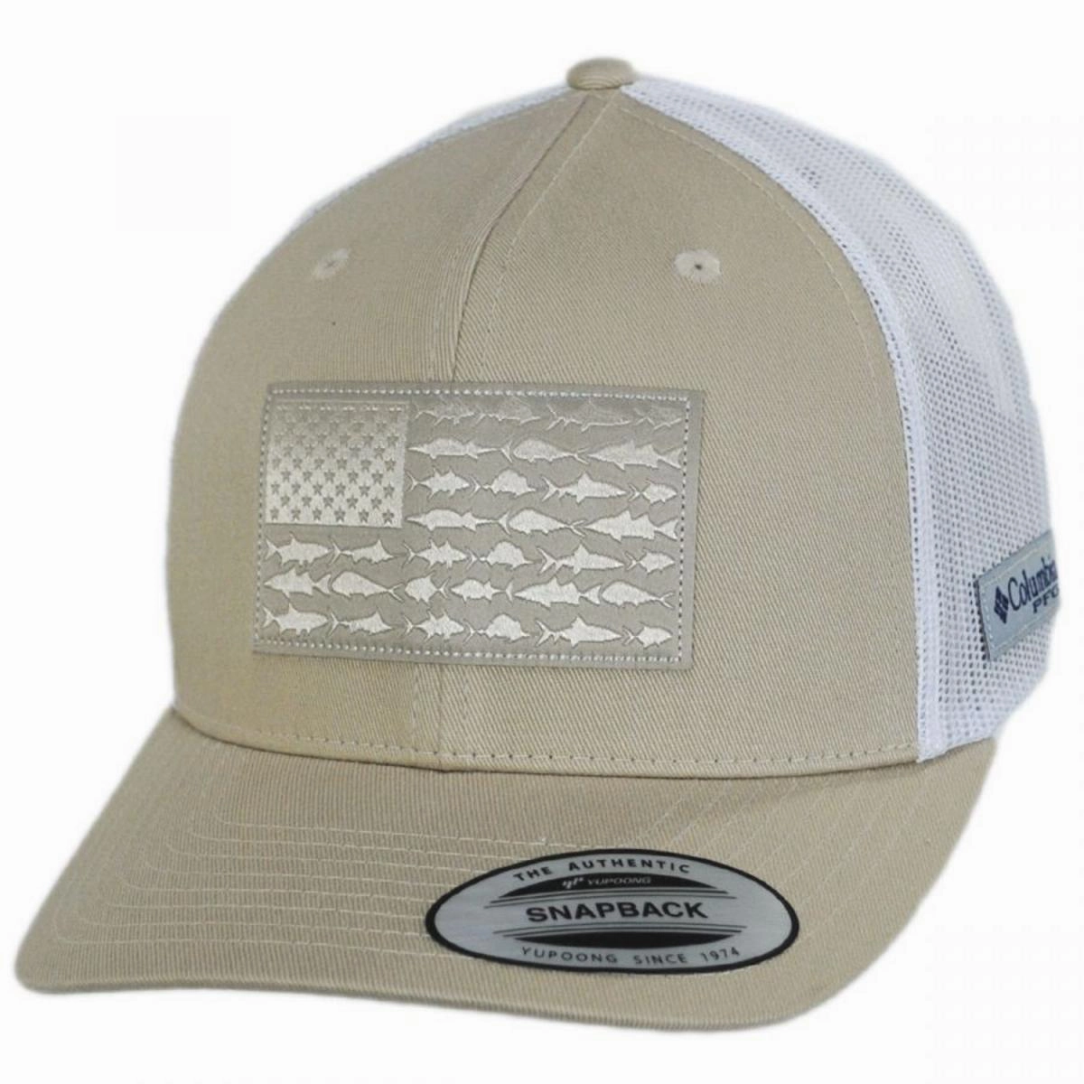 PFG Fish Flag Mesh Snapback Baseball Cap
