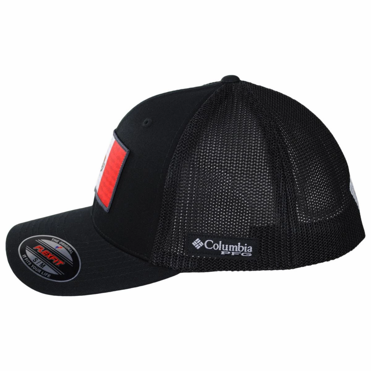 PFG Mexico Flag Mesh Flexfit Fitted Baseball Cap