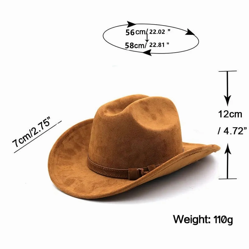 Phantom Peak Suede Cowboy Hat