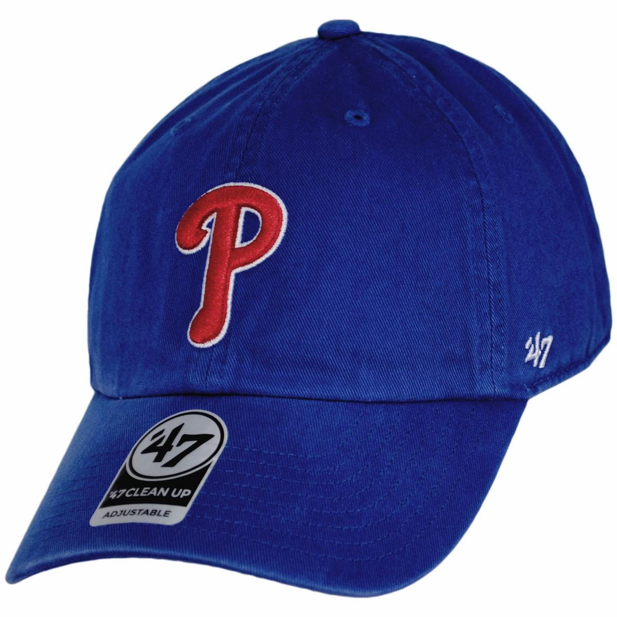 Philadelphia Phillies MLB Clean Up Strapback Baseball Cap Dad Hat