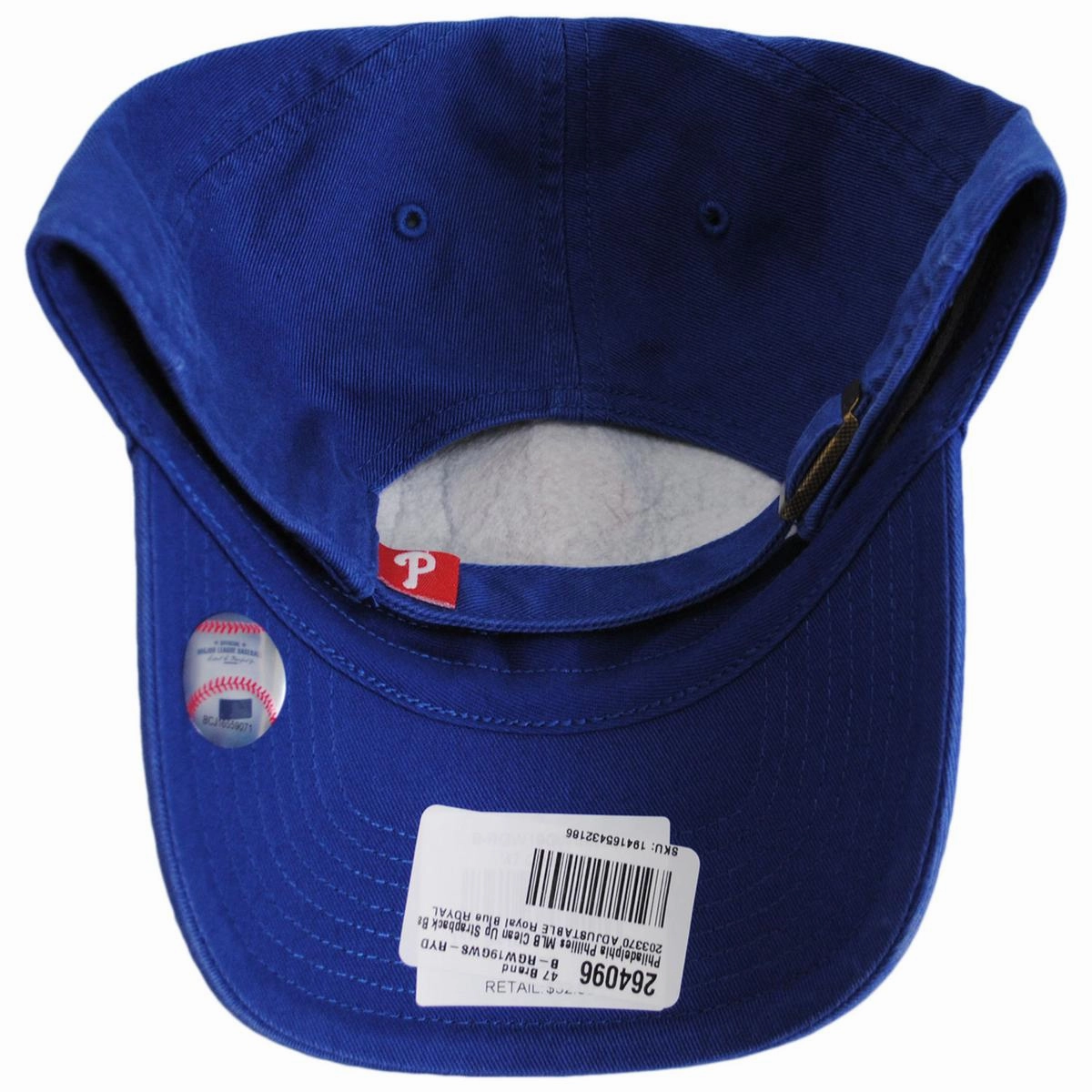 Philadelphia Phillies MLB Clean Up Strapback Baseball Cap Dad Hat