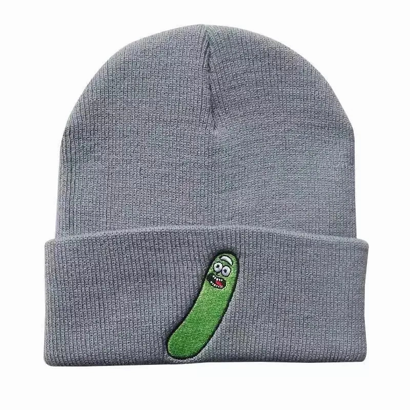 Pickle Rick Winter Beanie
