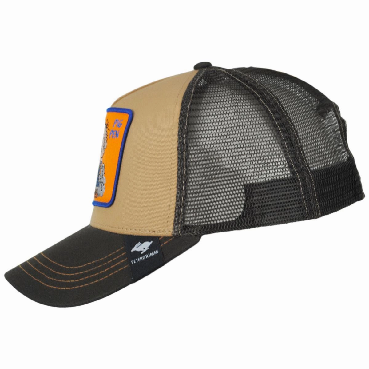Pig Pen Mesh Trucker Snapback Baseball Cap